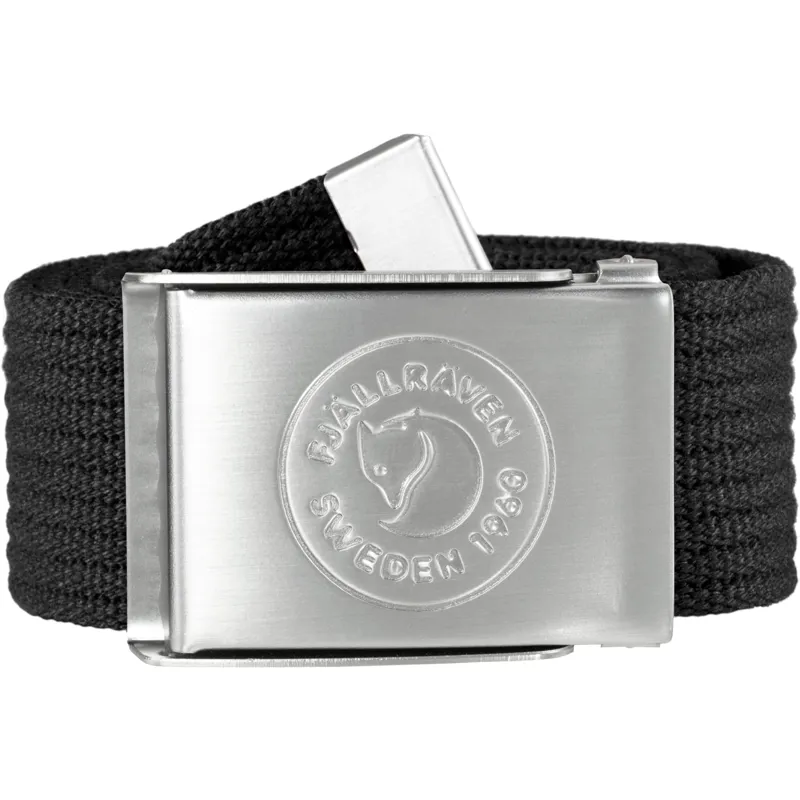 Fjallraven 1960 Logo Belt Black