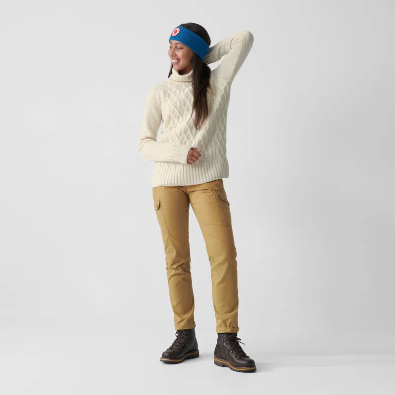 Fjallraven 1960 Logo Headband Alpine Blue-3