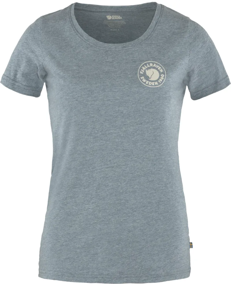 Fjallraven Womens 1960 Logo T Indigo Blue