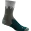 Darn Tough Mens Number 2 Micro Crew Cushion Green
