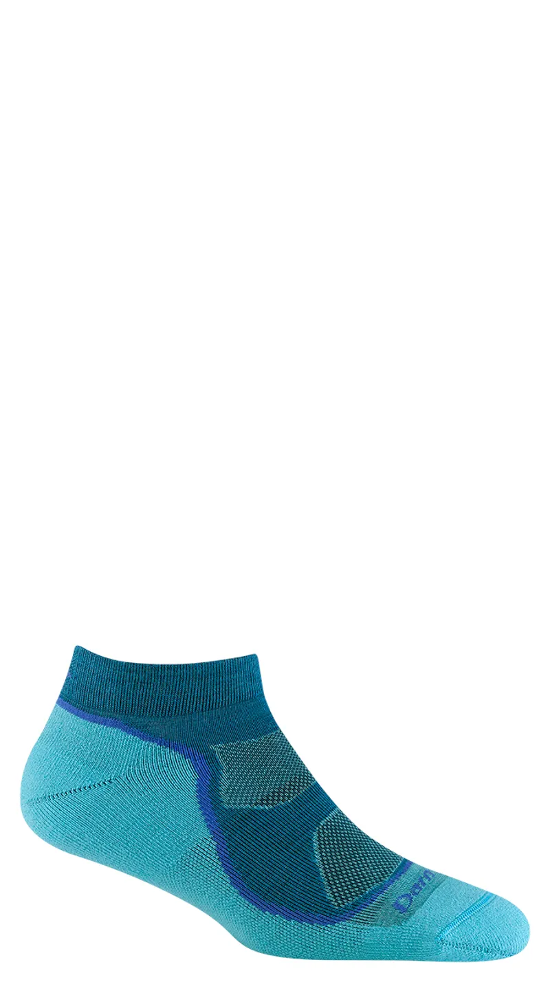 Darn Tough Womens Light Hiker No Show Light Cushion Cascade-1
