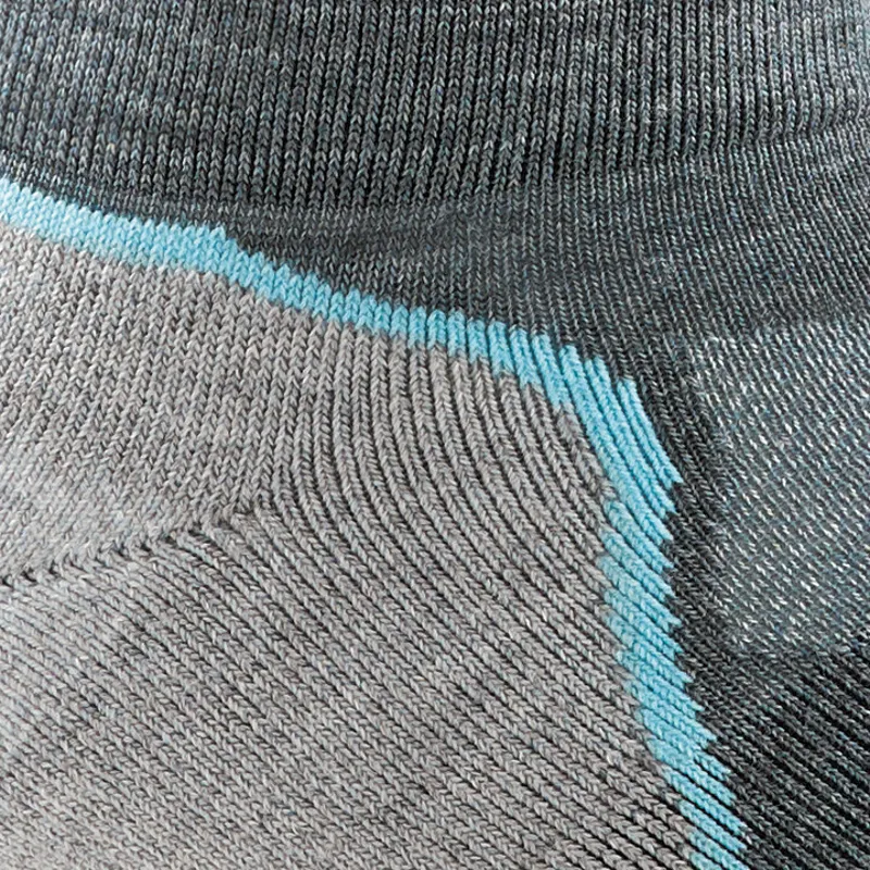 Darn Tough Womens Light Hiker No Show Light Cushion Slate-1