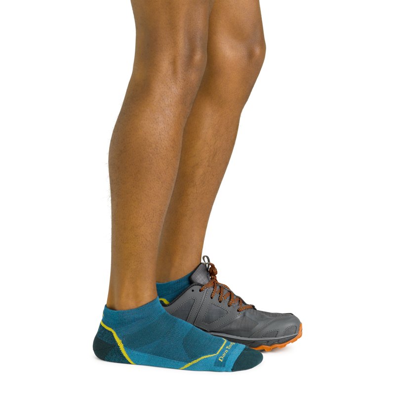 Darn Tough Light Hiker No Show Light Cushion Cascade-2