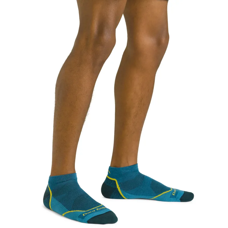 Darn Tough Light Hiker No Show Light Cushion Cascade-3