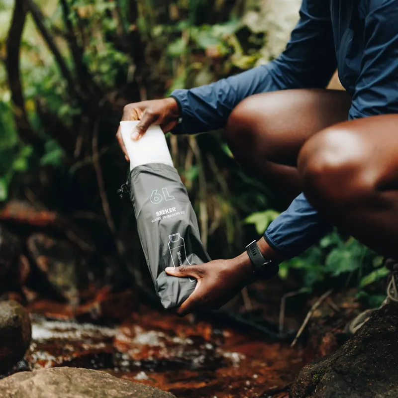 Hydrapak Seeker+ 6L Gravity Filter Kit Clear-4