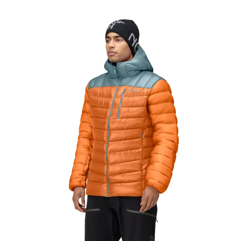 Norrona Men's Lyngen Down850 Hooded Jacket Gold Flame-4
