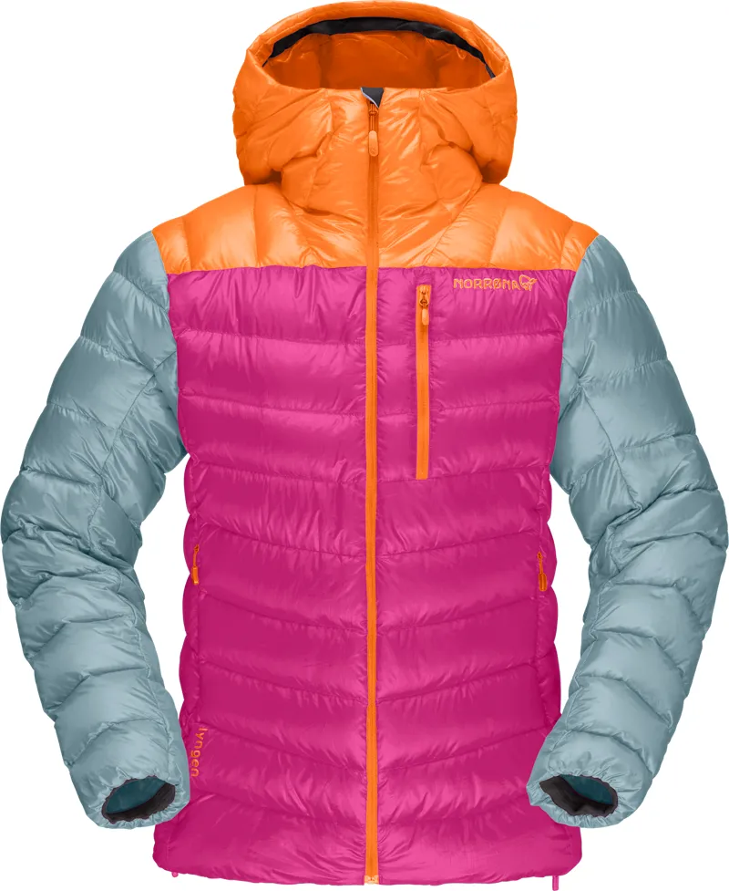 Norrona Women's Lyngen Down850 Hooded Jacket Festival