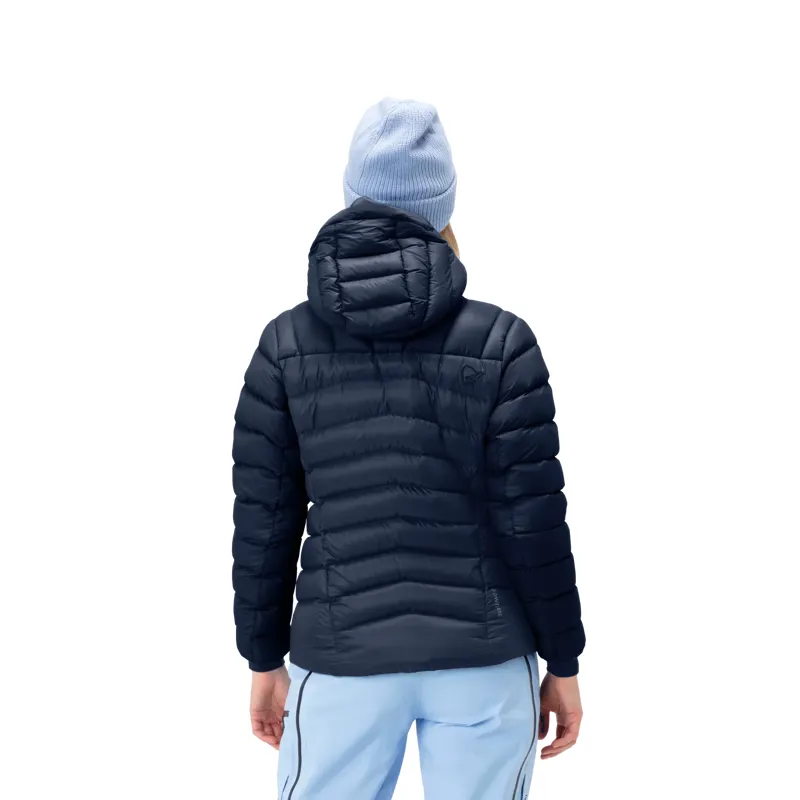 Norrona Women's Lyngen Down850 Hooded Jacket Indigo-4