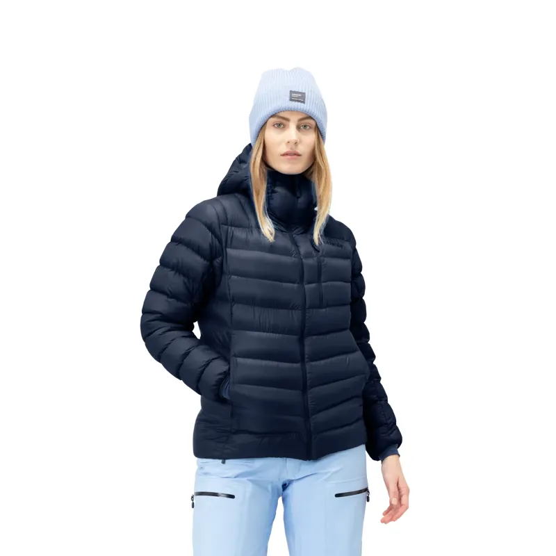 Norrona Women's Lyngen Down850 Hooded Jacket Indigo-2