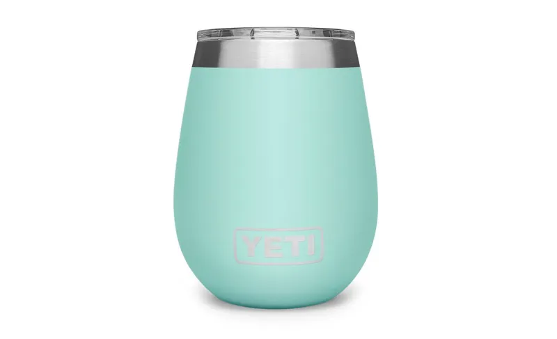 YETI Rambler 10oz Wine Tumbler MagSlider Sea Foam