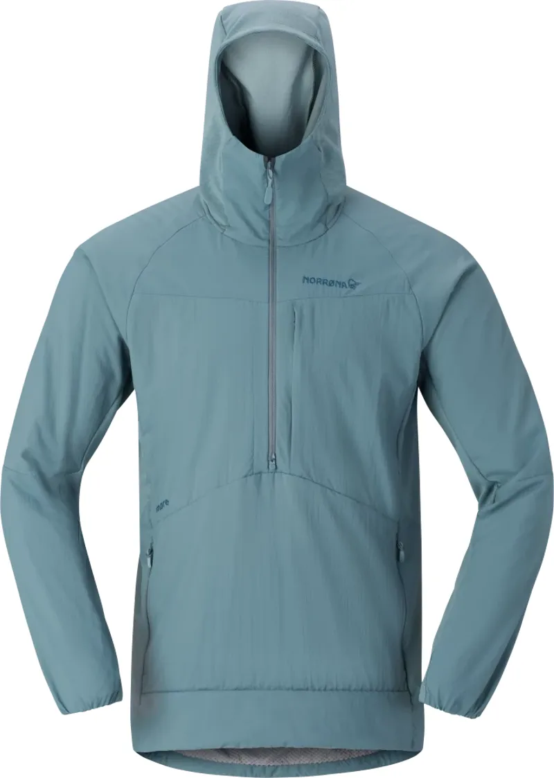 Norrona Men's More Octa Zip Hooded Midlayer Trooper