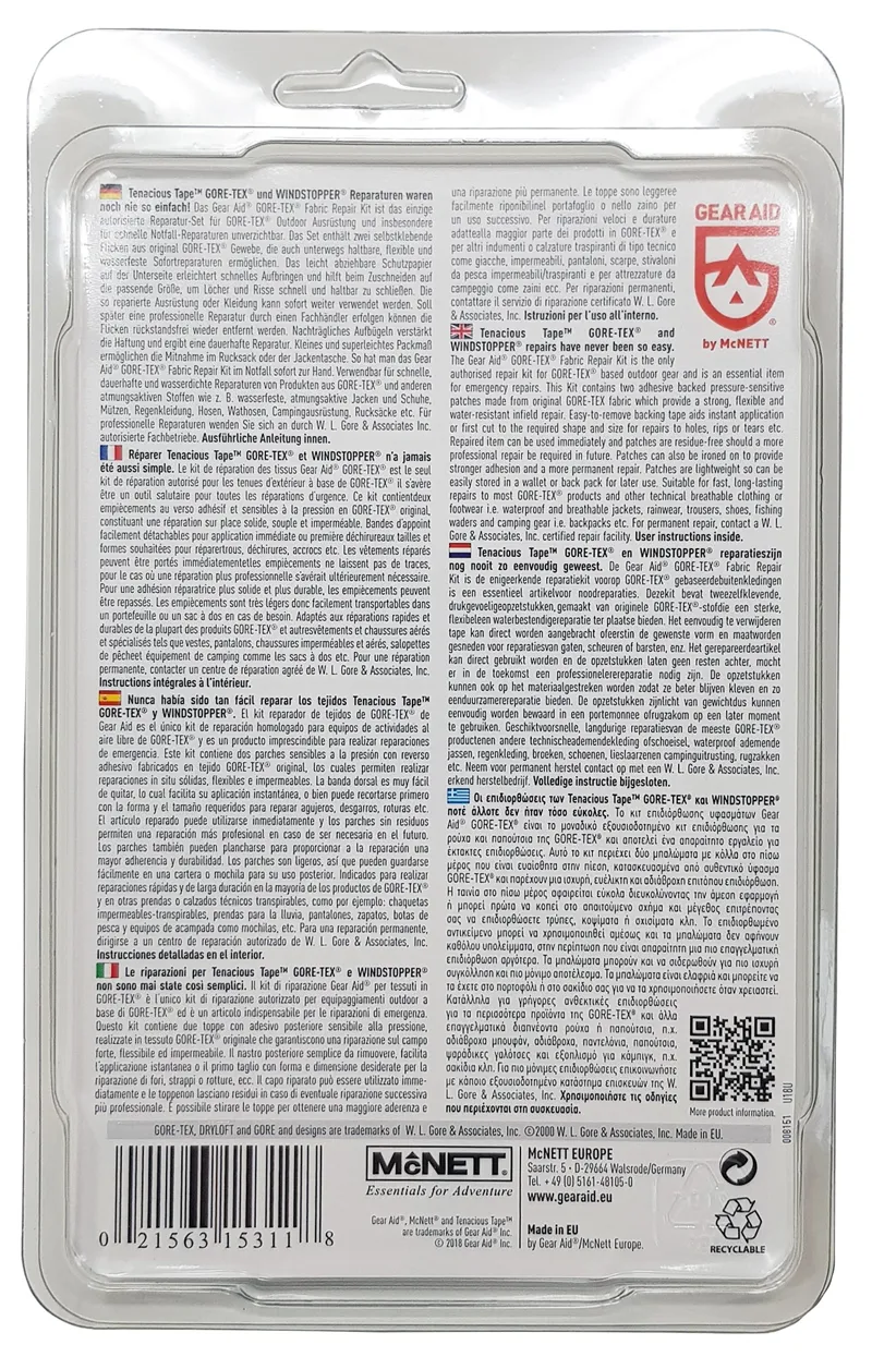 Gear Aid Gore-Tex Fabric Patches-1