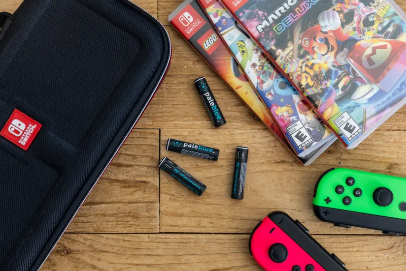 Pale Blue AAA Rechargeable Batteries 4-Pack-6