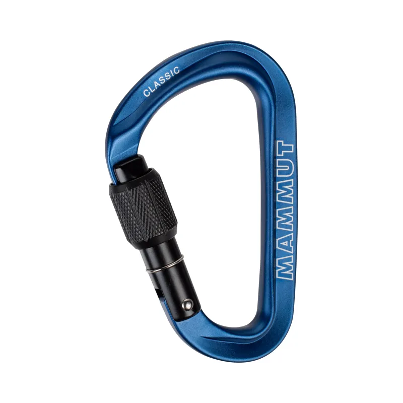 Mammut Classic HMS Screwgate Carabiner Blue