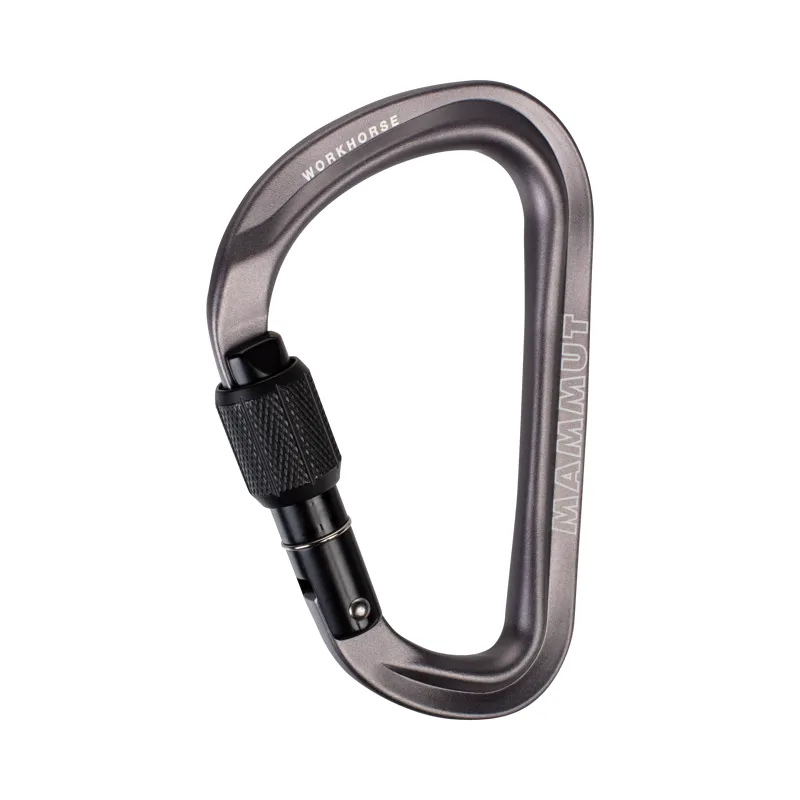 Mammut Workhorse HMS Screwgate Carabiner Grey