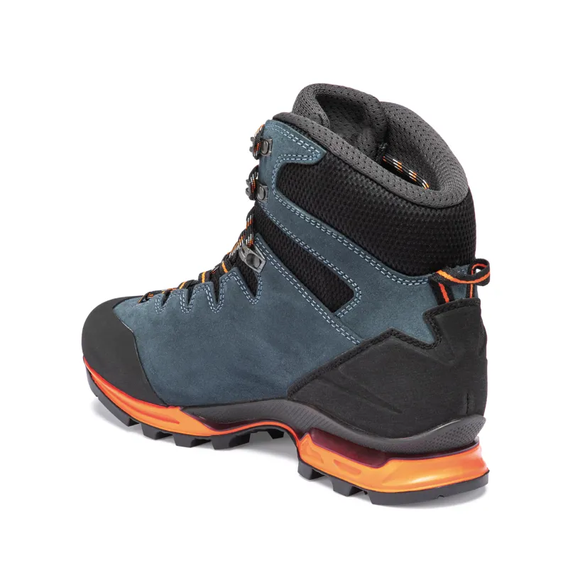 Hanwag Mens Makra Trek GTX Steel/ Orange-4