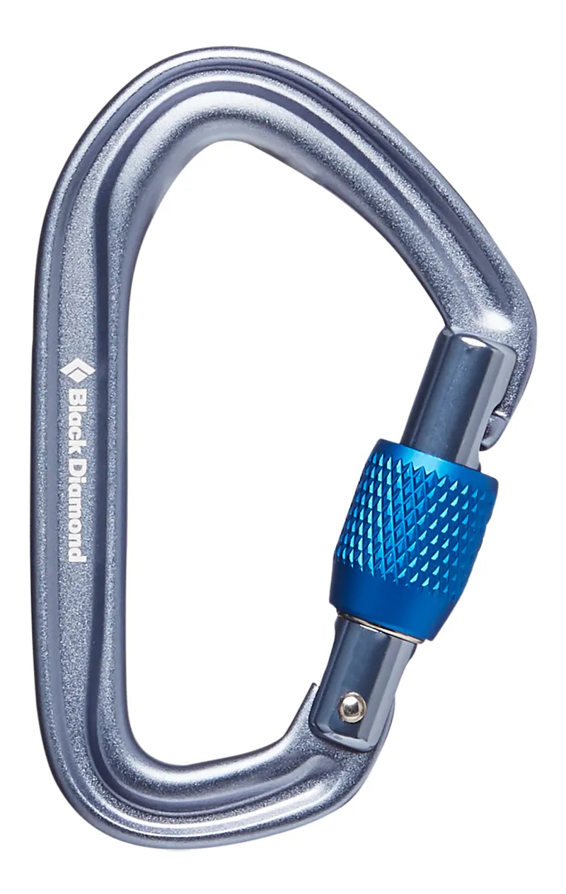 Black Diamond Hotforge Screwgate Carabiner Gray