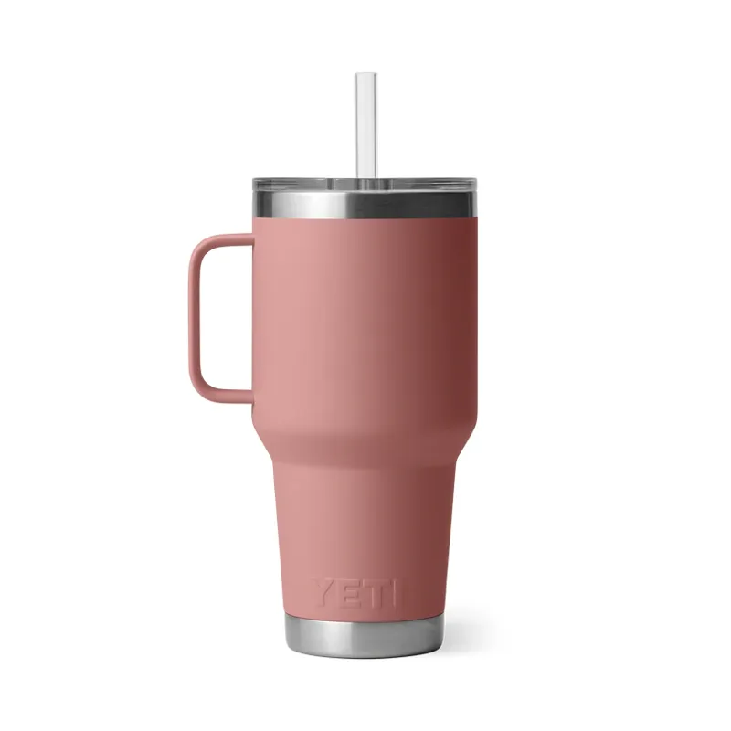 YETI Rambler 35oz Straw Mug 2.0 Sandstone Pink-1