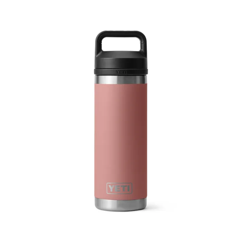 YETI Rambler 18oz Bottle 2.0 Sandstone Pink