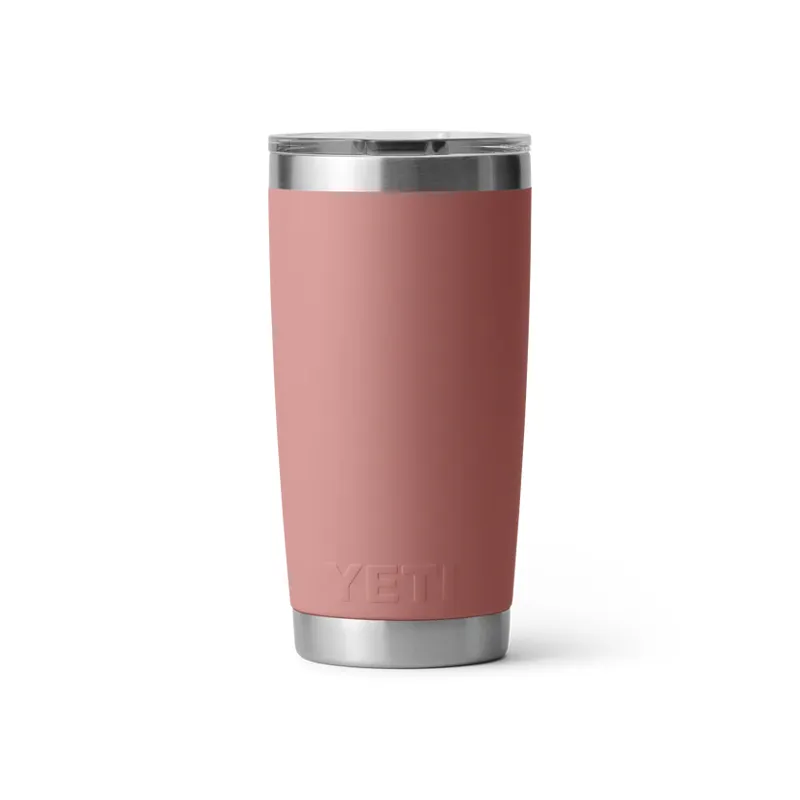 YETI Rambler 20oz Tumbler 2.0 Sandstone Pink-1