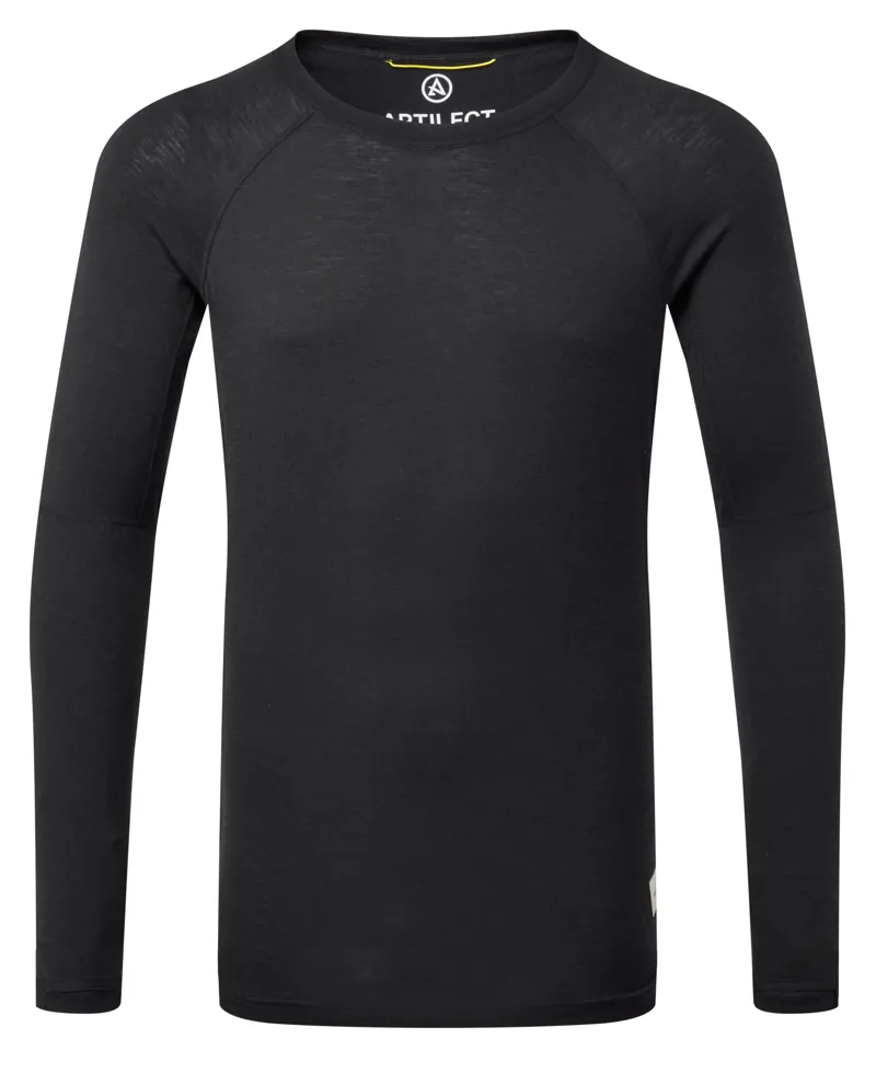 Artilect Mens Boulder 125 Crew LS Black