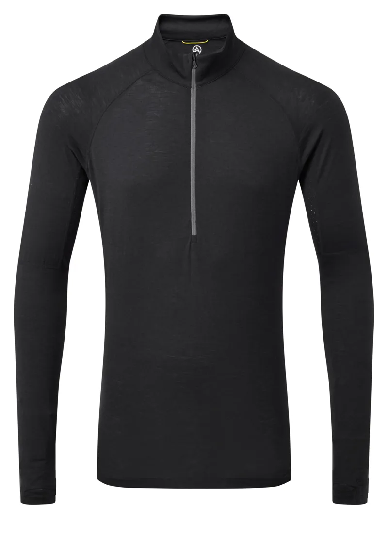 Artilect Mens Boulder 125 1/4 Zip Black
