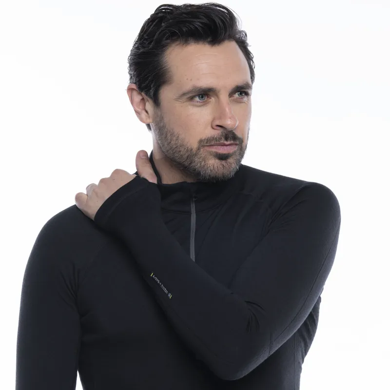 Artilect Mens Flatiron 185 1/4 Zip Black-5