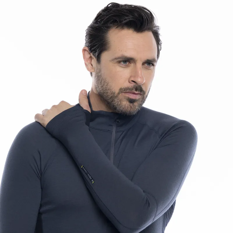 Artilect Mens Flatiron 185 1/4 Zip Dusk Blue-5