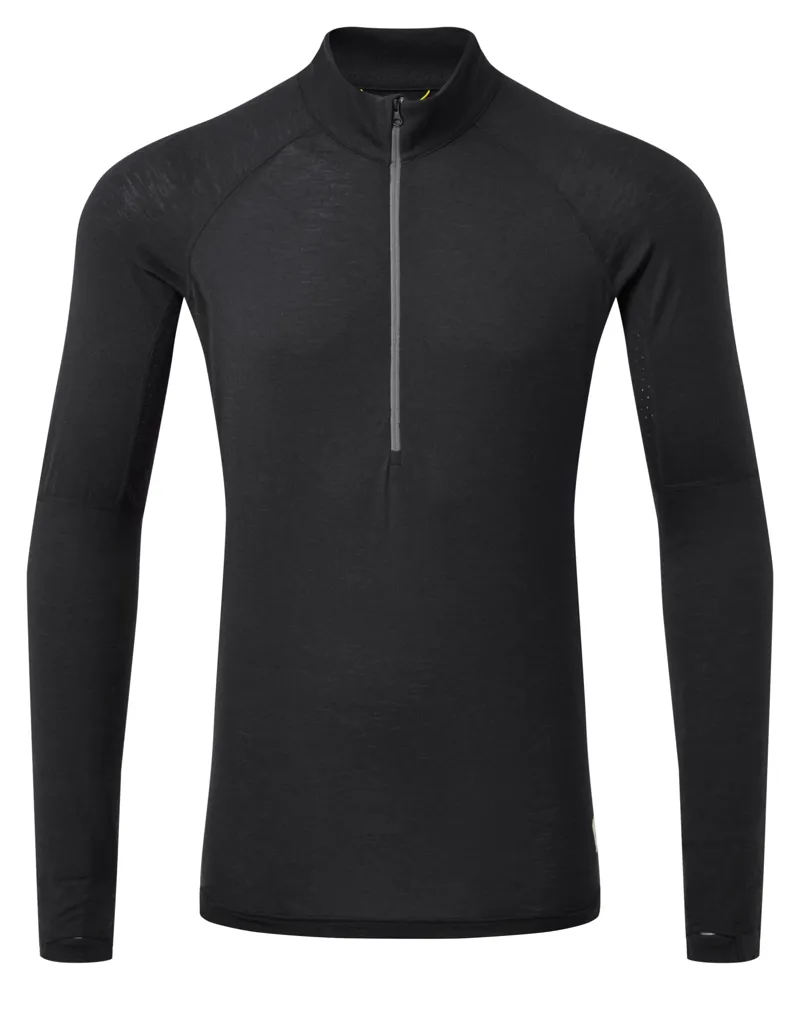 Artilect Mens Flatiron 185 1/4 Zip Black