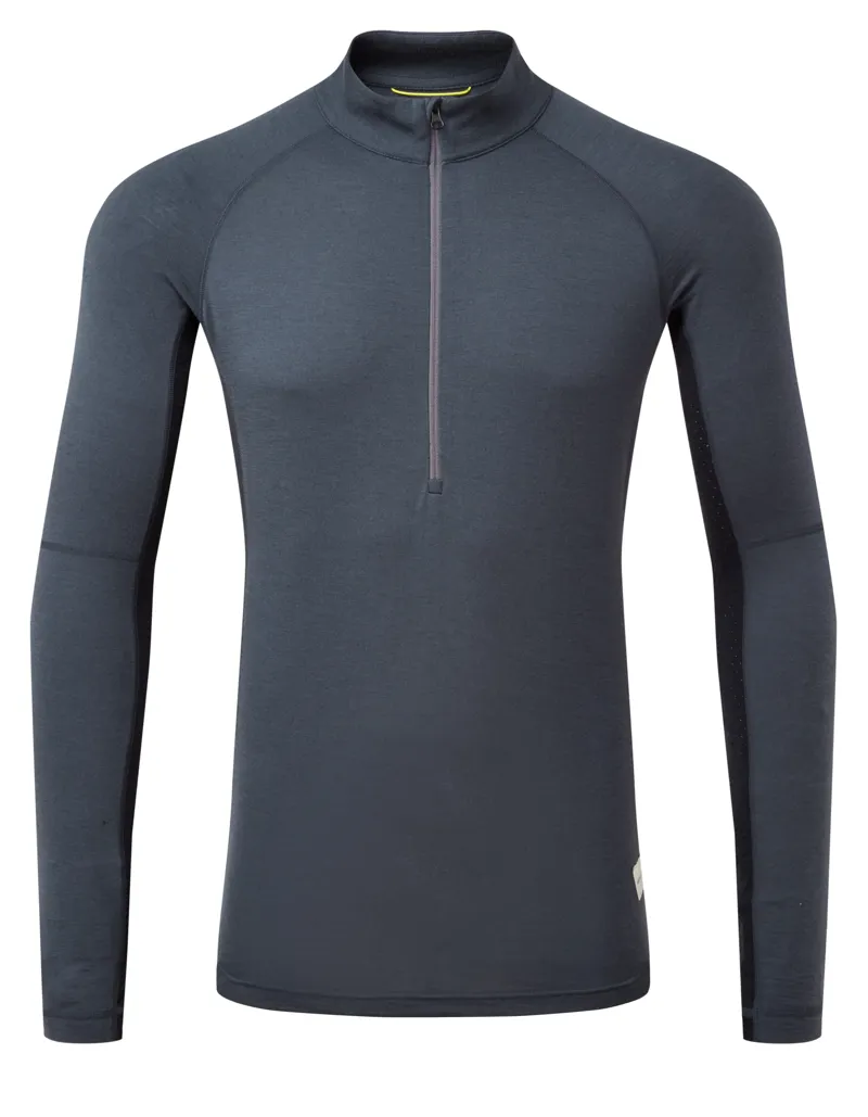 Artilect Mens Flatiron 185 1/4 Zip Dusk Blue