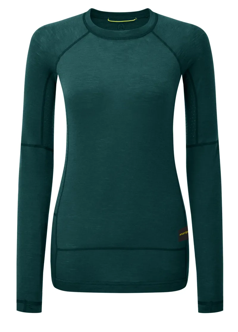 Artilect Women's Boulder 125 Crew LS Scarab