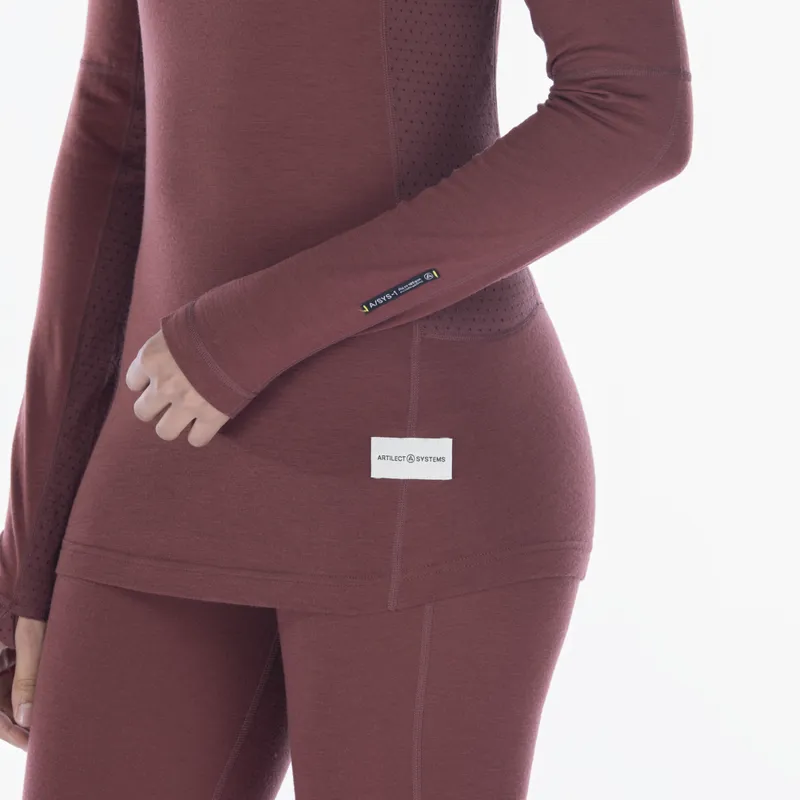 Artilect Womens Flatiron 185 Crew LS Andorra-6