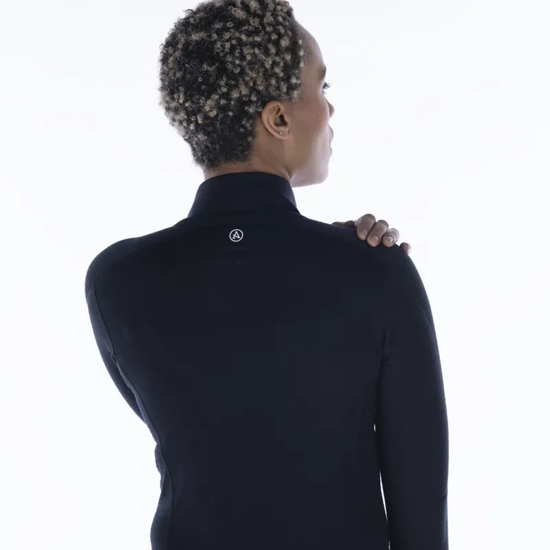 Artilect Womens Flatiron 1/4 Zip Black-4