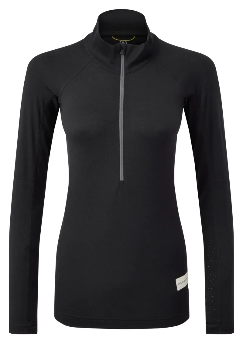 Artilect Womens Flatiron 1/4 Zip Black