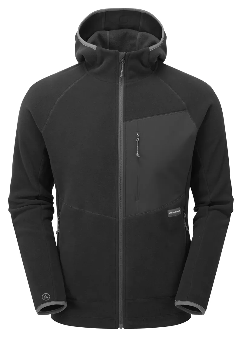 Artilect Mens Supermoon Bio Hoodie Black