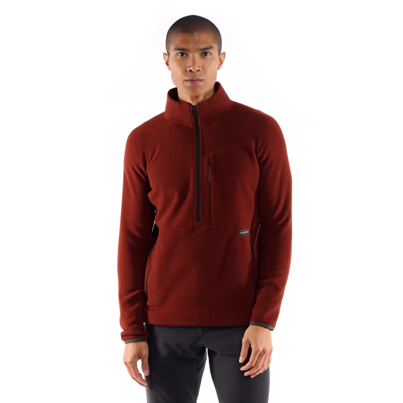 Artilect Mens Halfmoon Bio Pullover Fired Brick-2