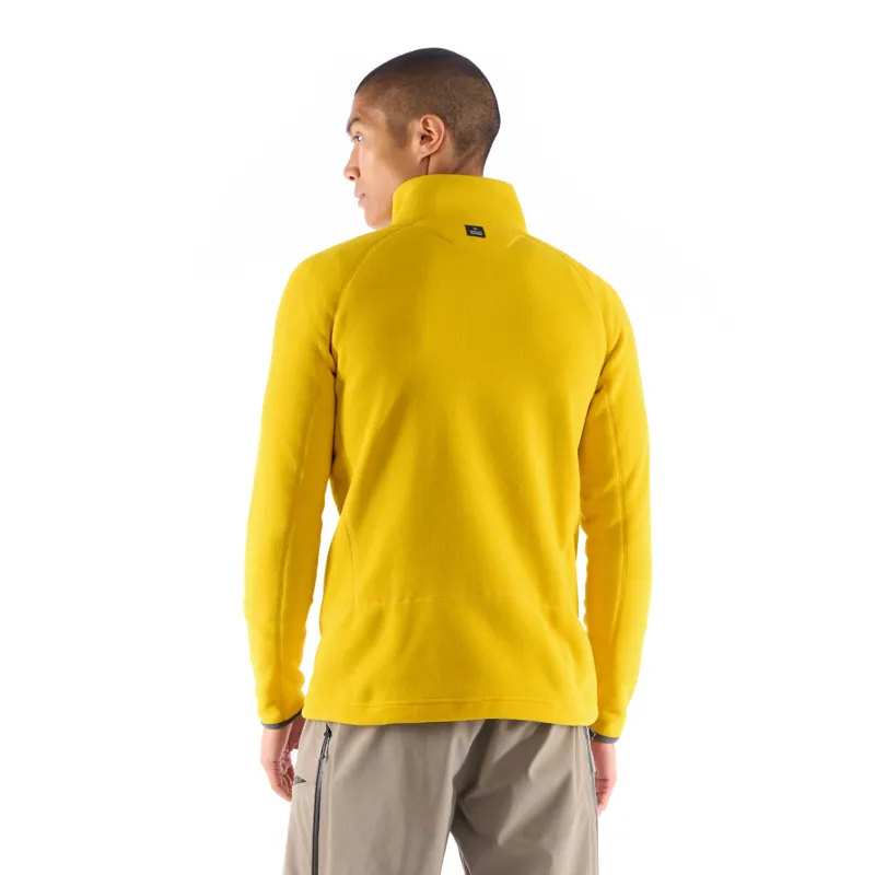 Artilect Mens Halfmoon Bio Pullover Hot Spot Yellow-2