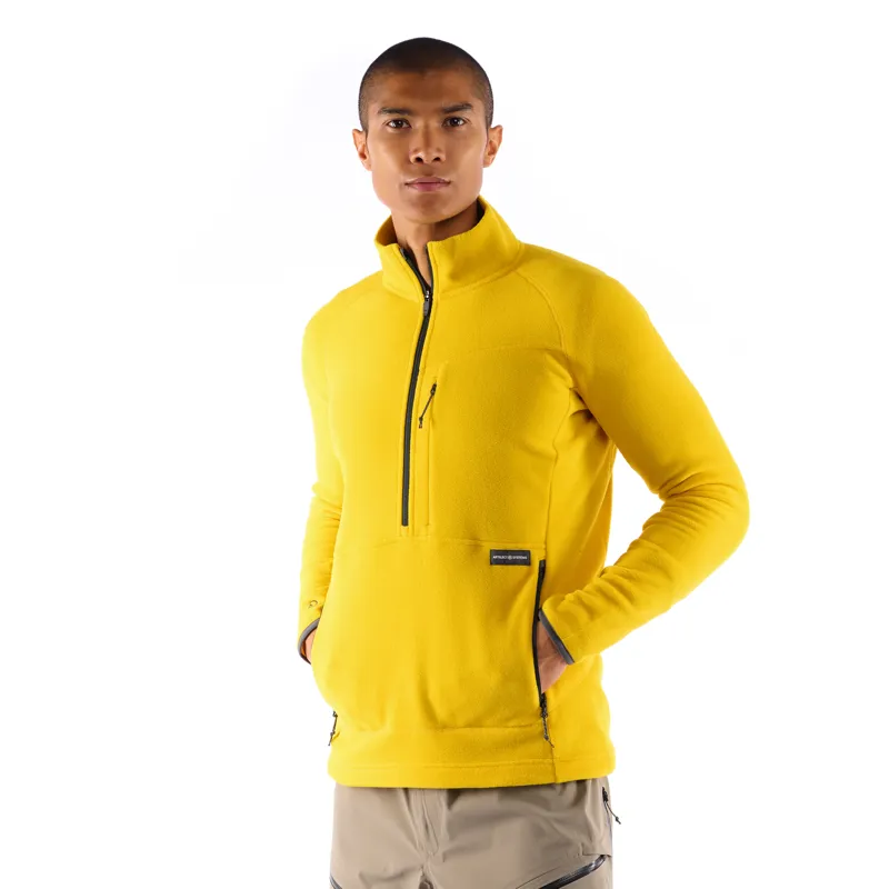 Artilect Mens Halfmoon Bio Pullover Hot Spot Yellow-6