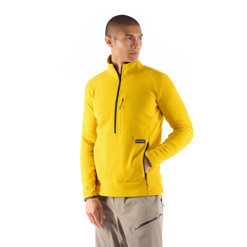 Artilect Mens Halfmoon Bio Pullover Hot Spot Yellow-5