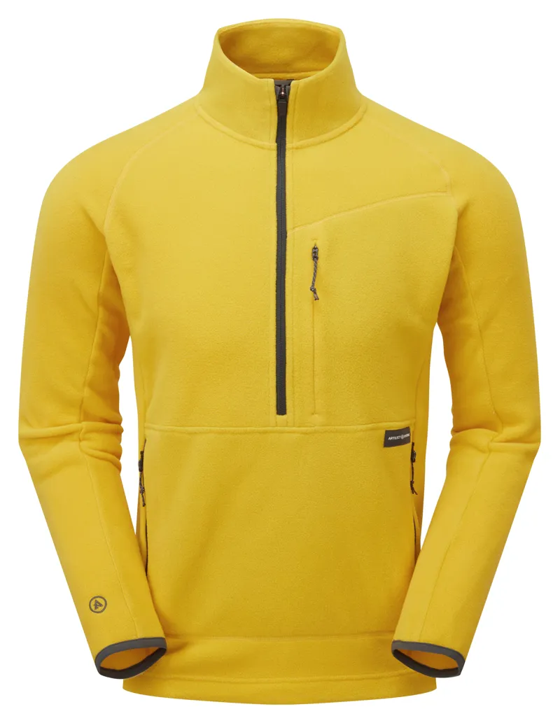 Artilect Mens Halfmoon Bio Pullover Hot Spot Yellow