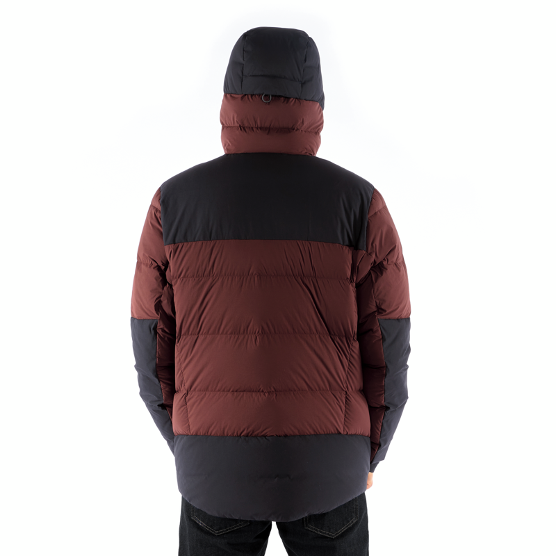 Artilect Mens High AF Down Stretch Parka Amaranth / Black-7