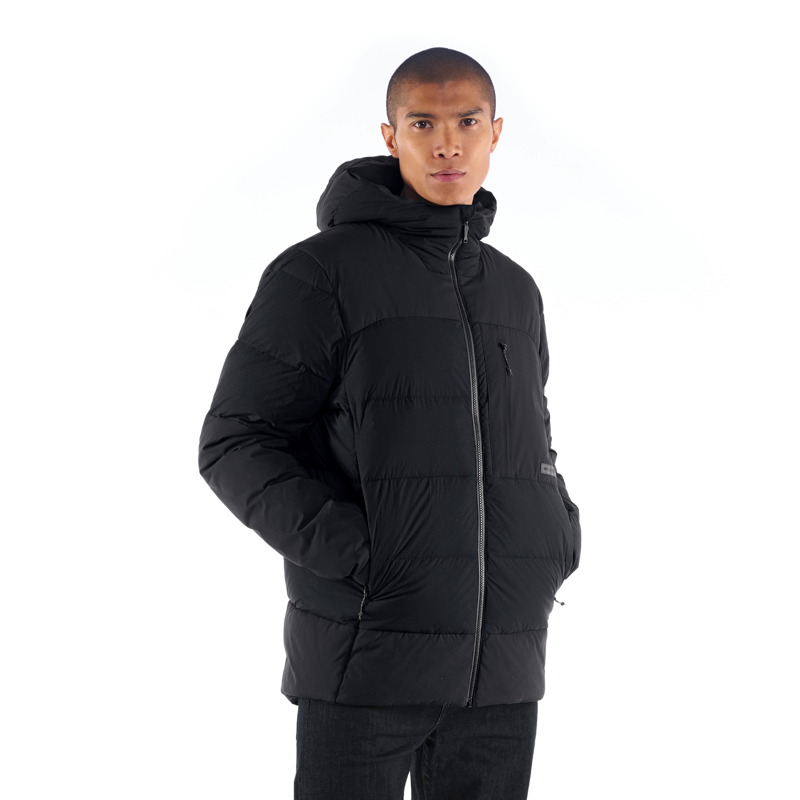Artilect Mens High AF Down Stretch Parka Black-2