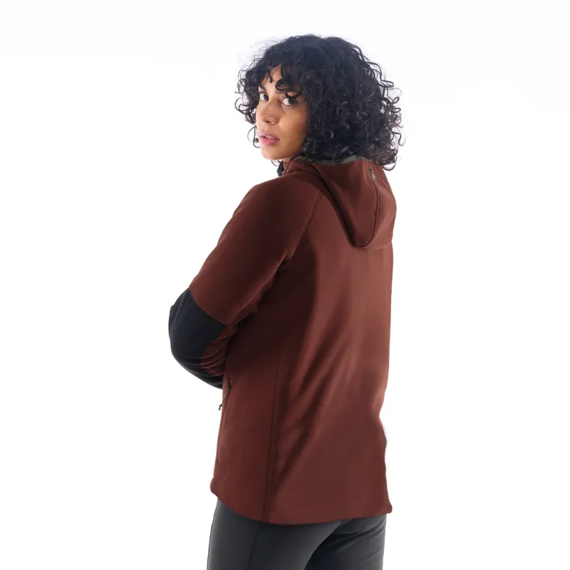 Artilect Womens Supermoon Bio Hoodie Amaranth/Black-3