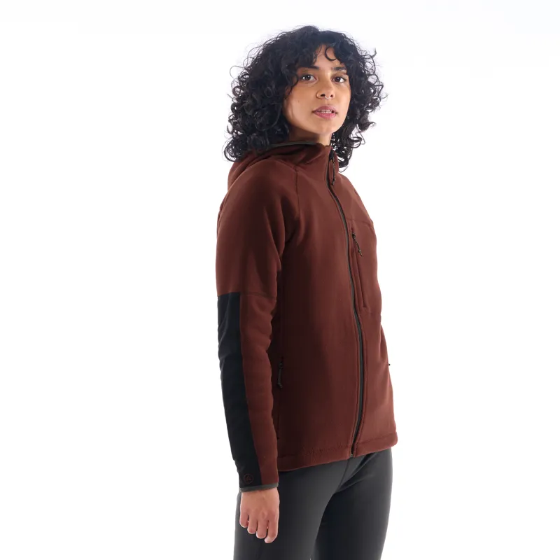 Artilect Womens Supermoon Bio Hoodie Amaranth/Black-6