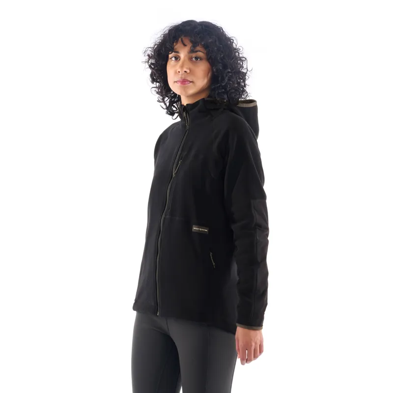 Artilect Womens Supermoon Bio Hoodie Black-1