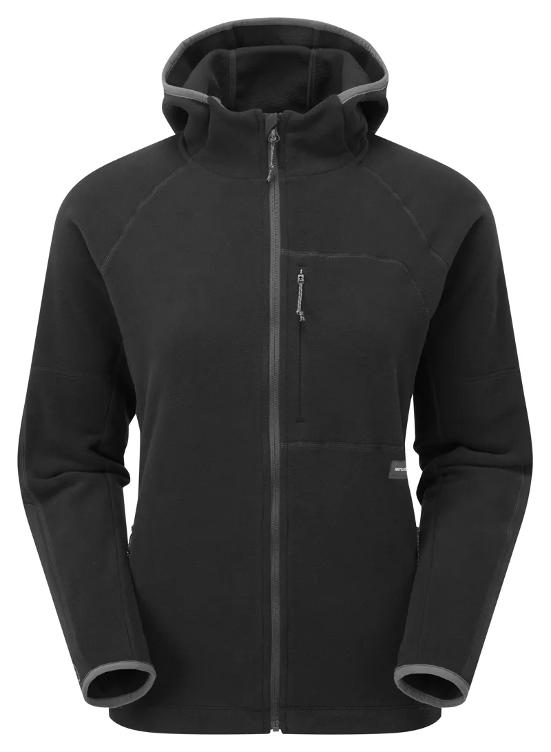 Artilect Womens Supermoon Bio Hoodie Black