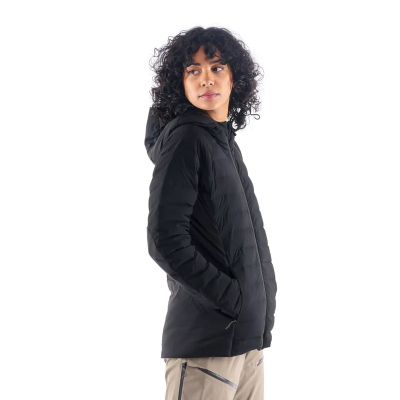 Artilect Womens Divide Fusion Stretch Hoodie Black-2