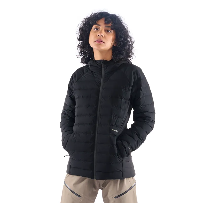 Artilect Womens Divide Fusion Stretch Hoodie Black-1