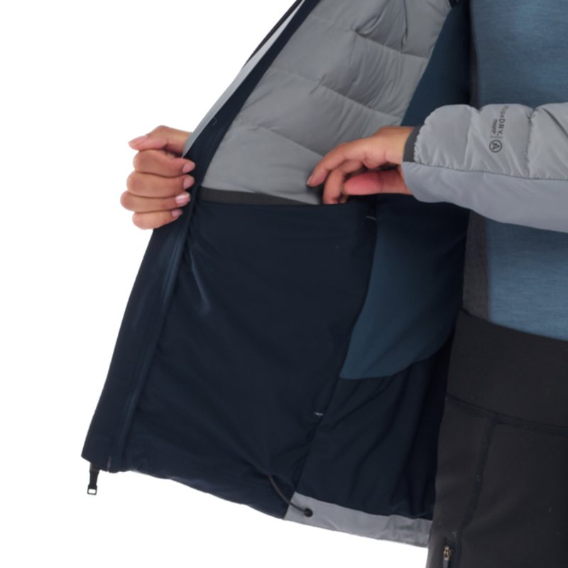 Artilect Womens Divide Fusion Stretch Hoodie Glacier-7