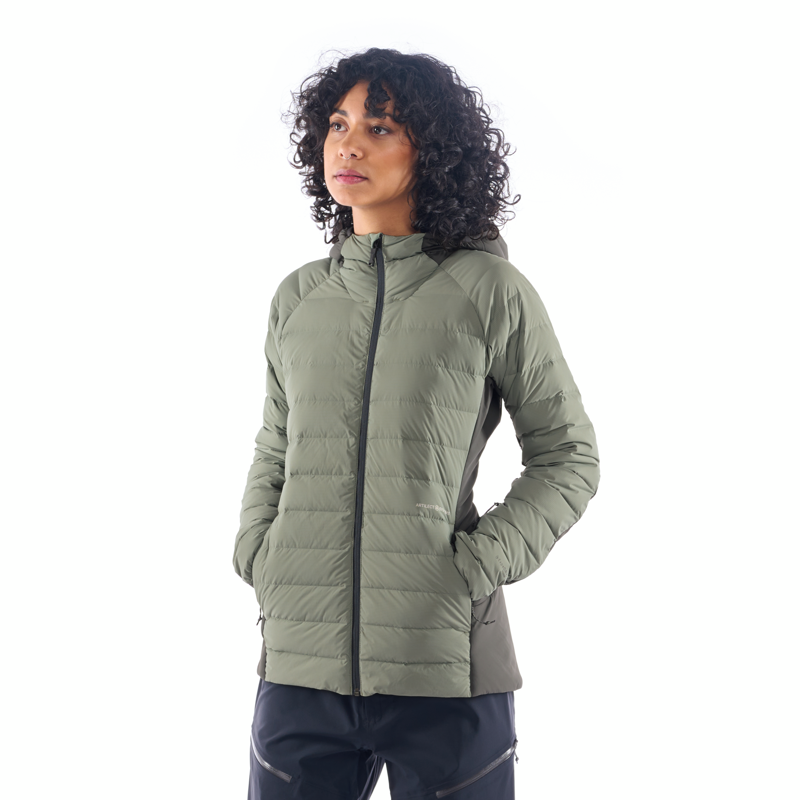 Artilect Womens Divide Fusion Stretch Hoodie Sea Spray-4